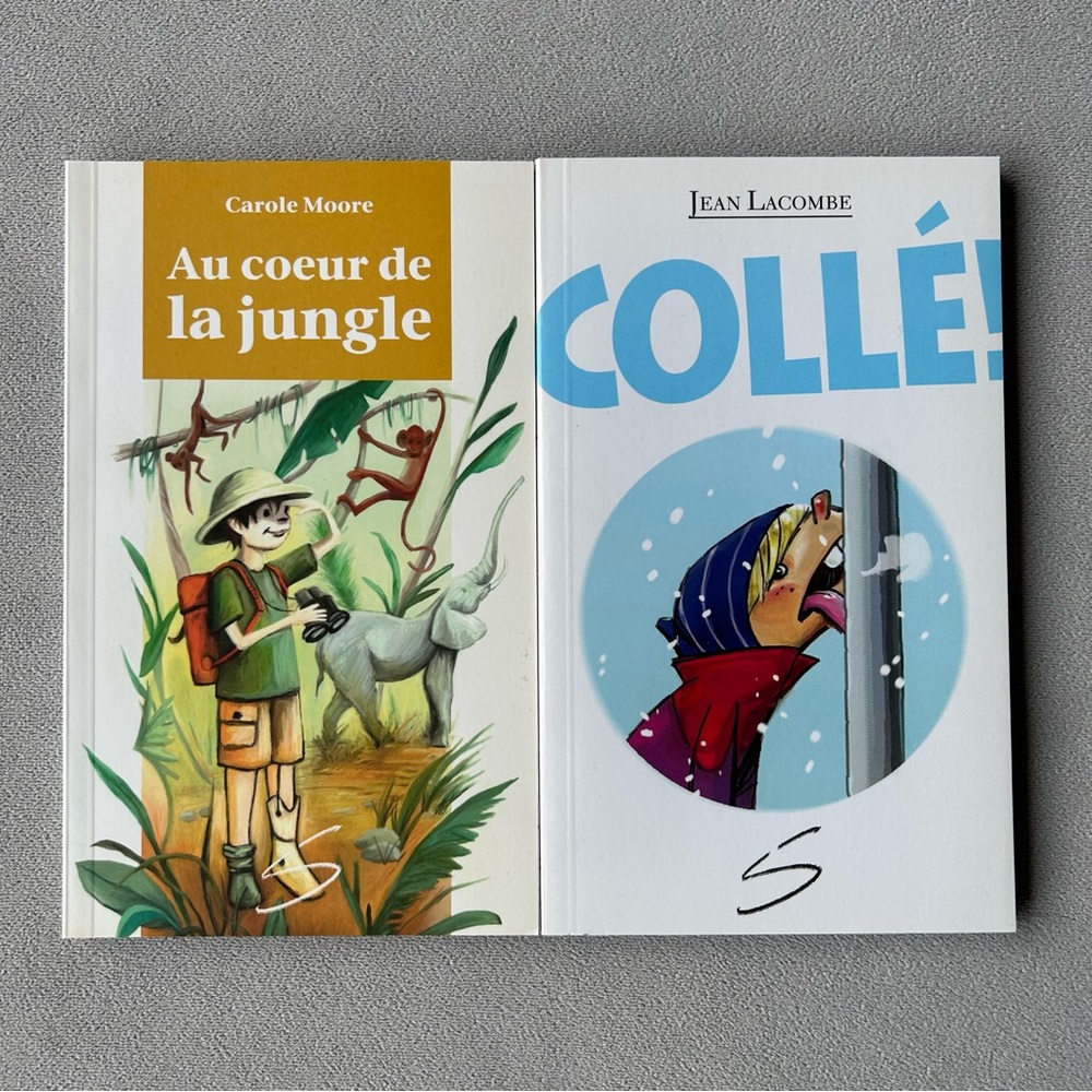 FRENCH ~ Set of 2 ~ Petits romans ~ Junior Novels